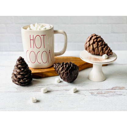 Pine Cone Hot Cocoa Bombs