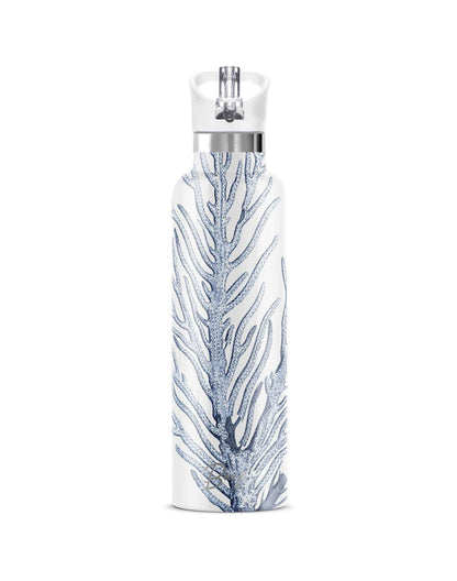 Akoa | Blue Ocean Coral 25oz Insulated Water Bottle Flask