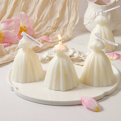 Handcrafted Wedding Dress Scented Candles