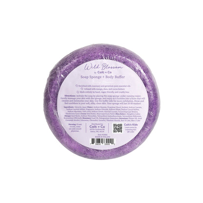 Soap Infused Body Buffer-Berry Blossom