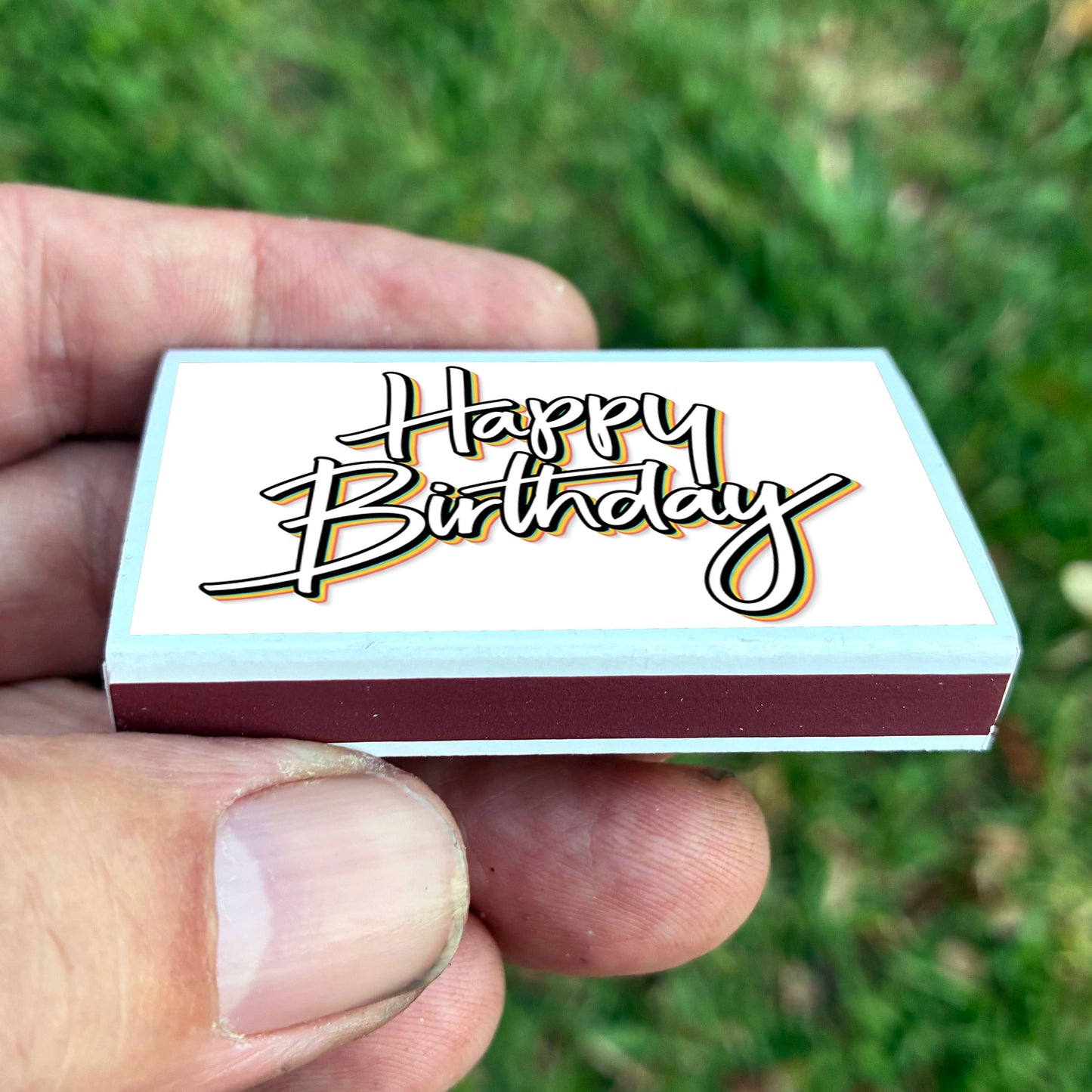 Happy Birthday Matches • Home Decor Matchbox