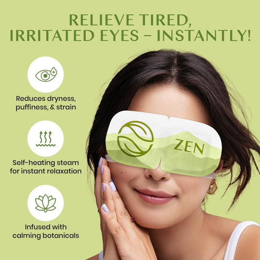 body restore - Green Tree Steam Eye Mask (5 pack)
