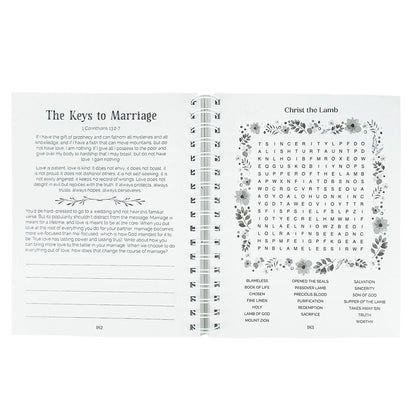 Devotional Puzzle Journal Religious GOD Puzzle Gift Book