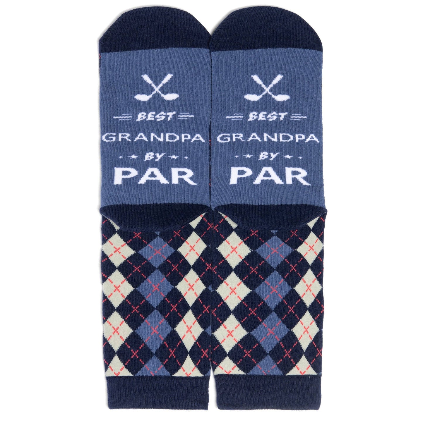 Best Grandpa By Par Socks