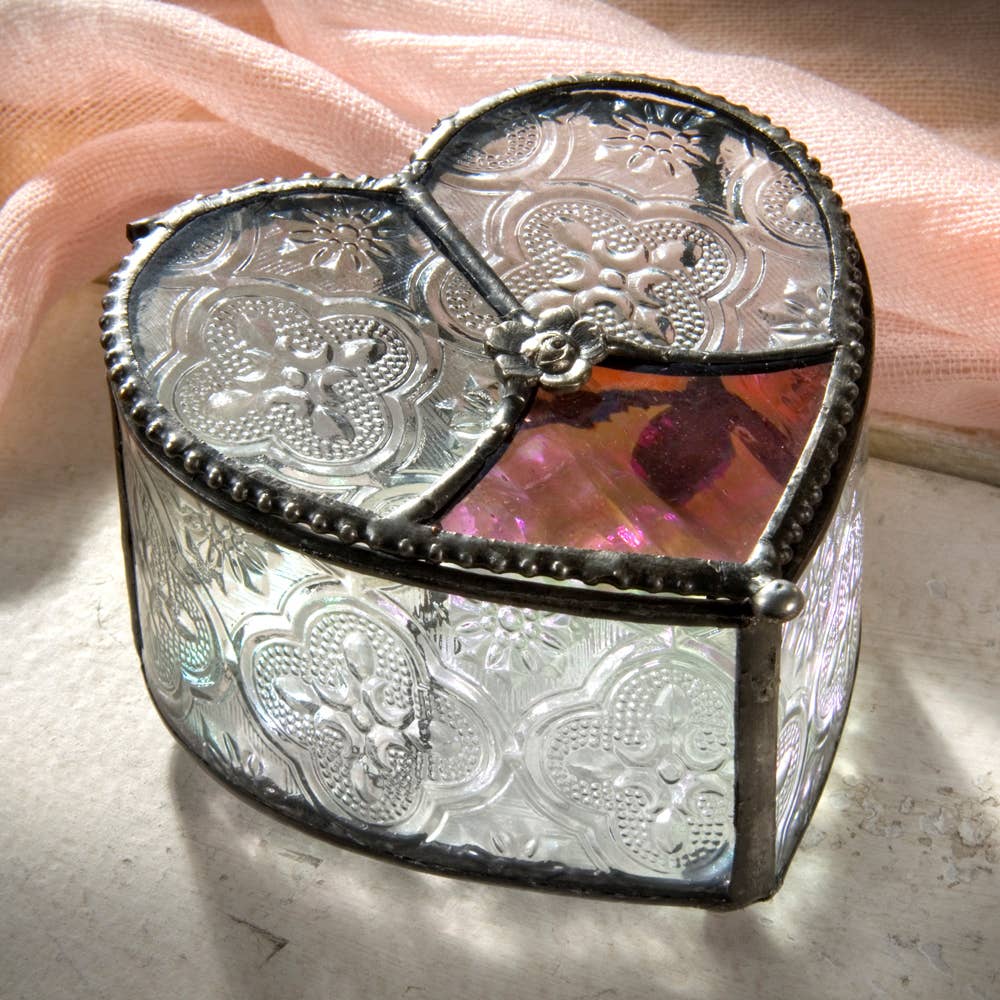 Heart Box - Jewelry Keepsake Display