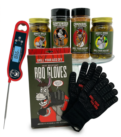 BBQ Gloves Heat Resistant – Hot Hands Grill Protection Glove