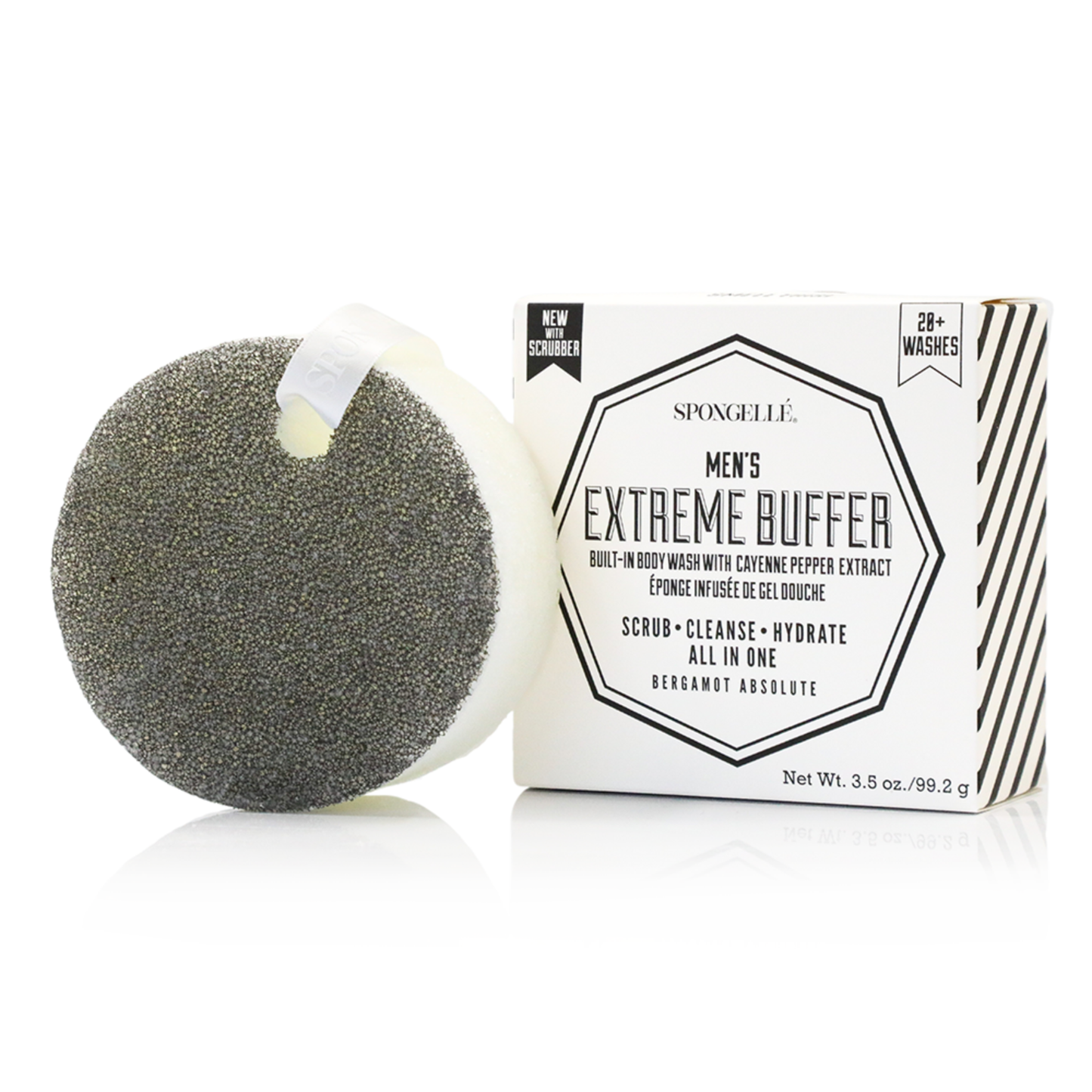 Men's Red White & Blue Body Buffer Assorted -Sols Separately