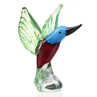 Ag Green Red and Blue Hummingbird