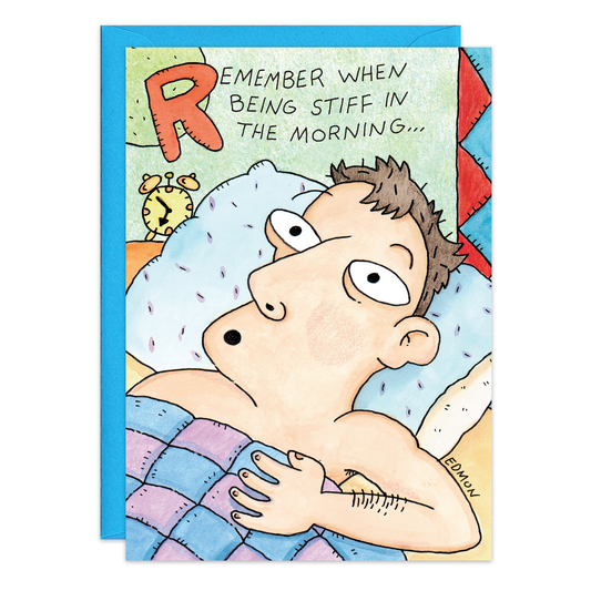 Stiff Birthday Card