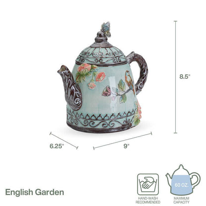Fitz & Floyd English Garden Tea Pot Reshipper Box