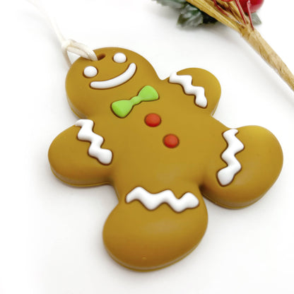 Christmas Baby Gift Gingerbread Cookie Teether