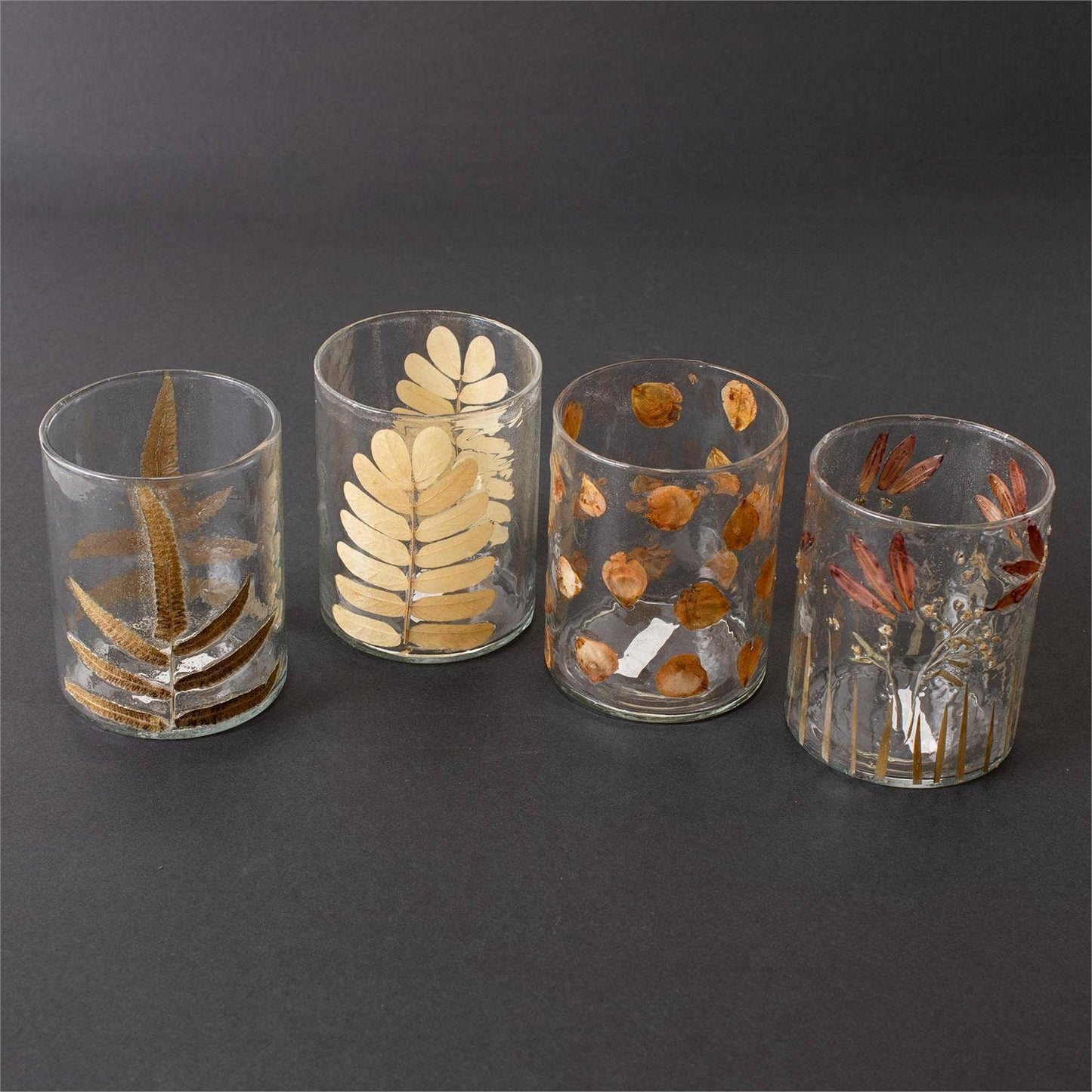Botanical Glass Containers (4 Styles) -sold seperately