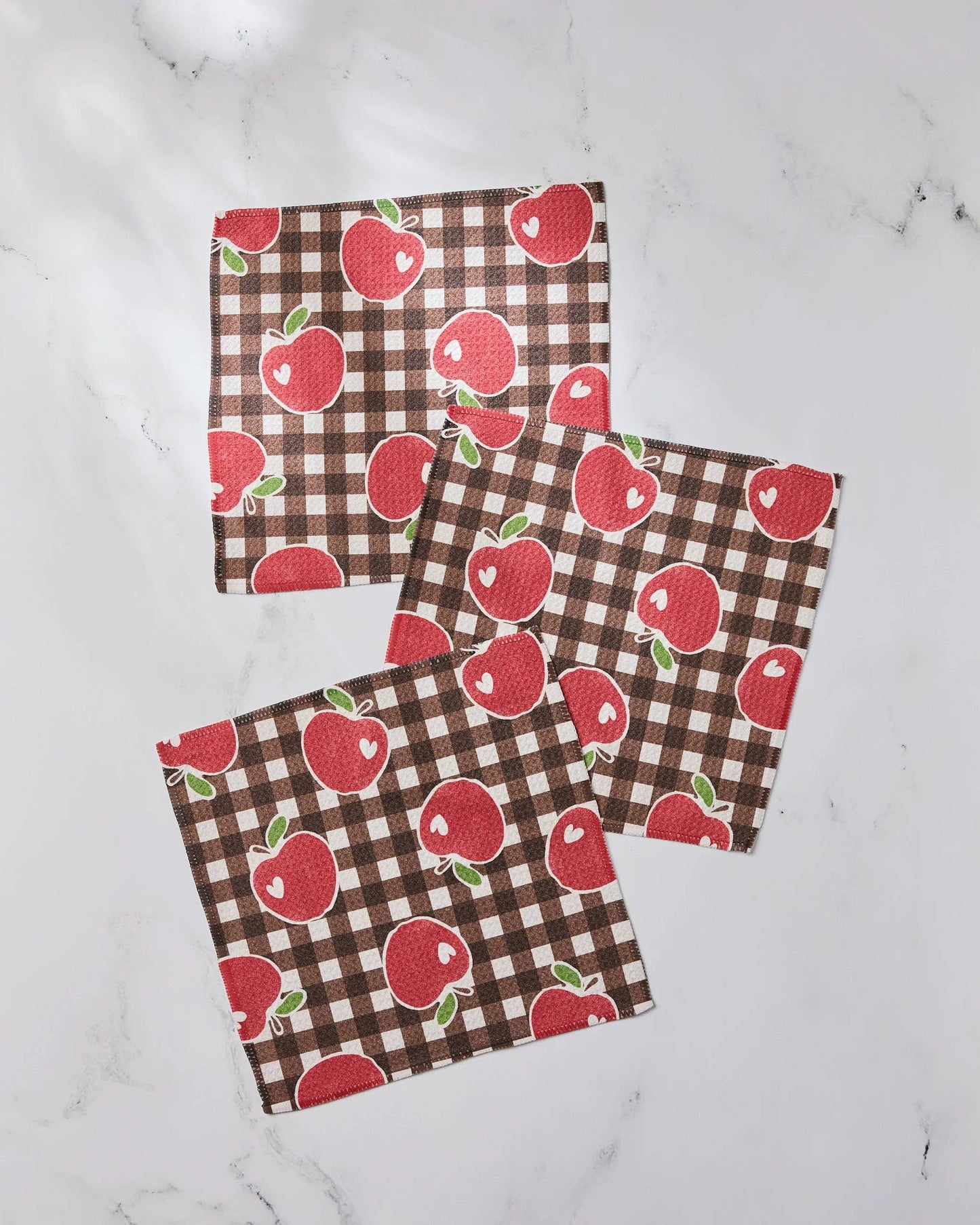 Apple Picking Afternoon Dishcloth Set