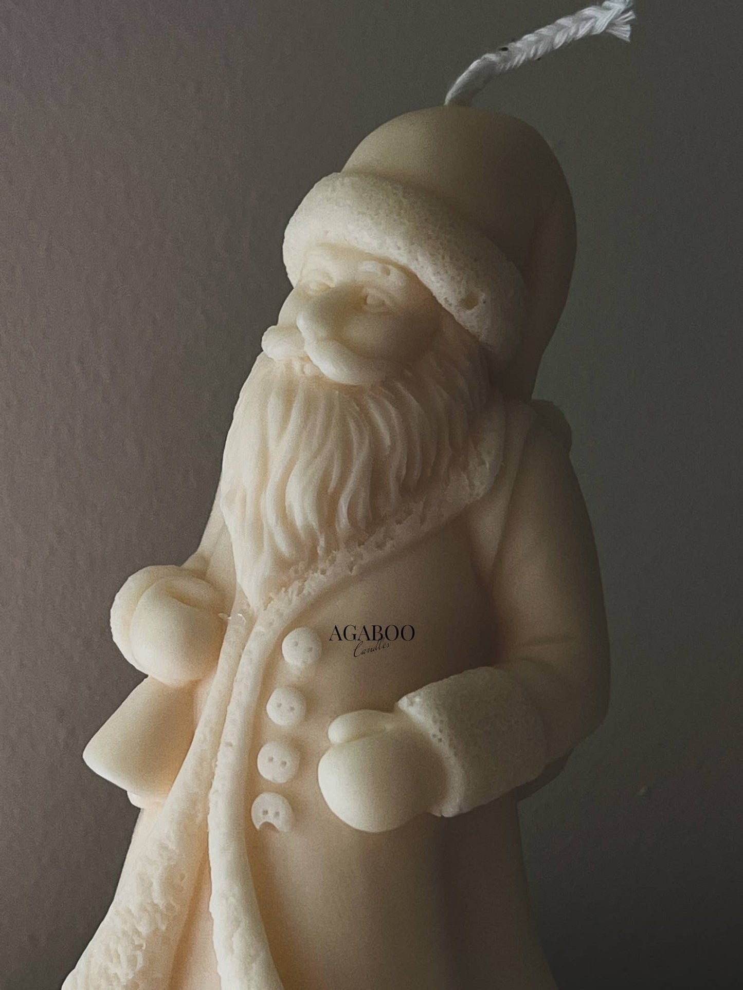 Santa Claus Candle 6.5x3.5in - Christmas