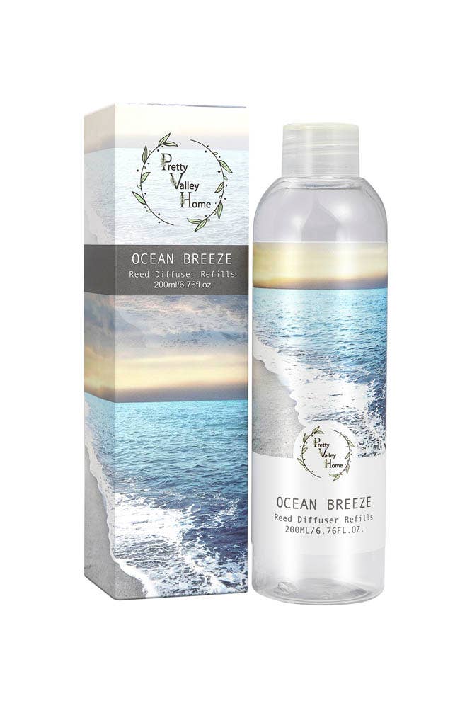 200ml Fragrance Diffuser Refill Oil - Ocean Breeze