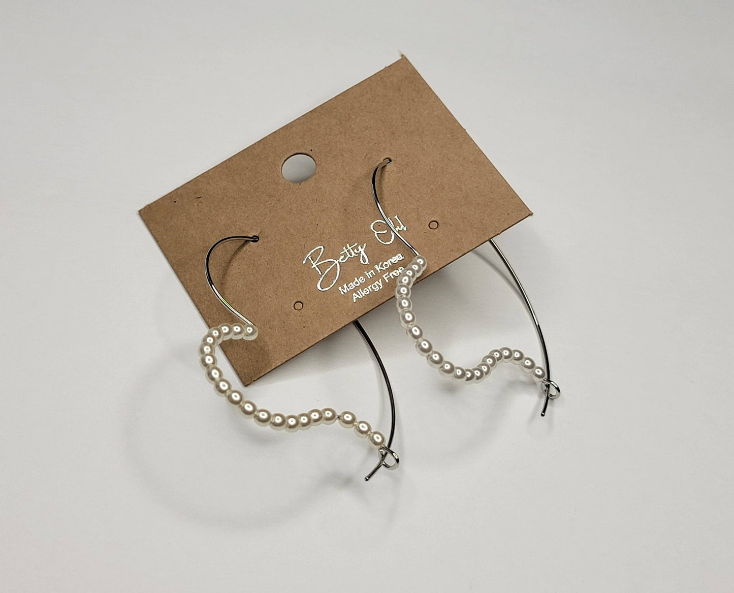 Heart Shape Dangle Earrings