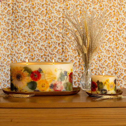 Statement Botanical Candle - Harvest Pumpkin