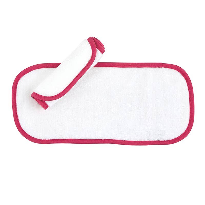 Bella Sleep + Spa - Face Cloth + Scrunchie Set - Hot Pink