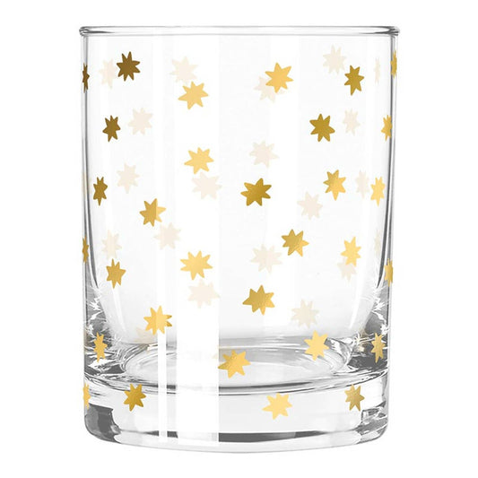 Glass SS Gold Stars