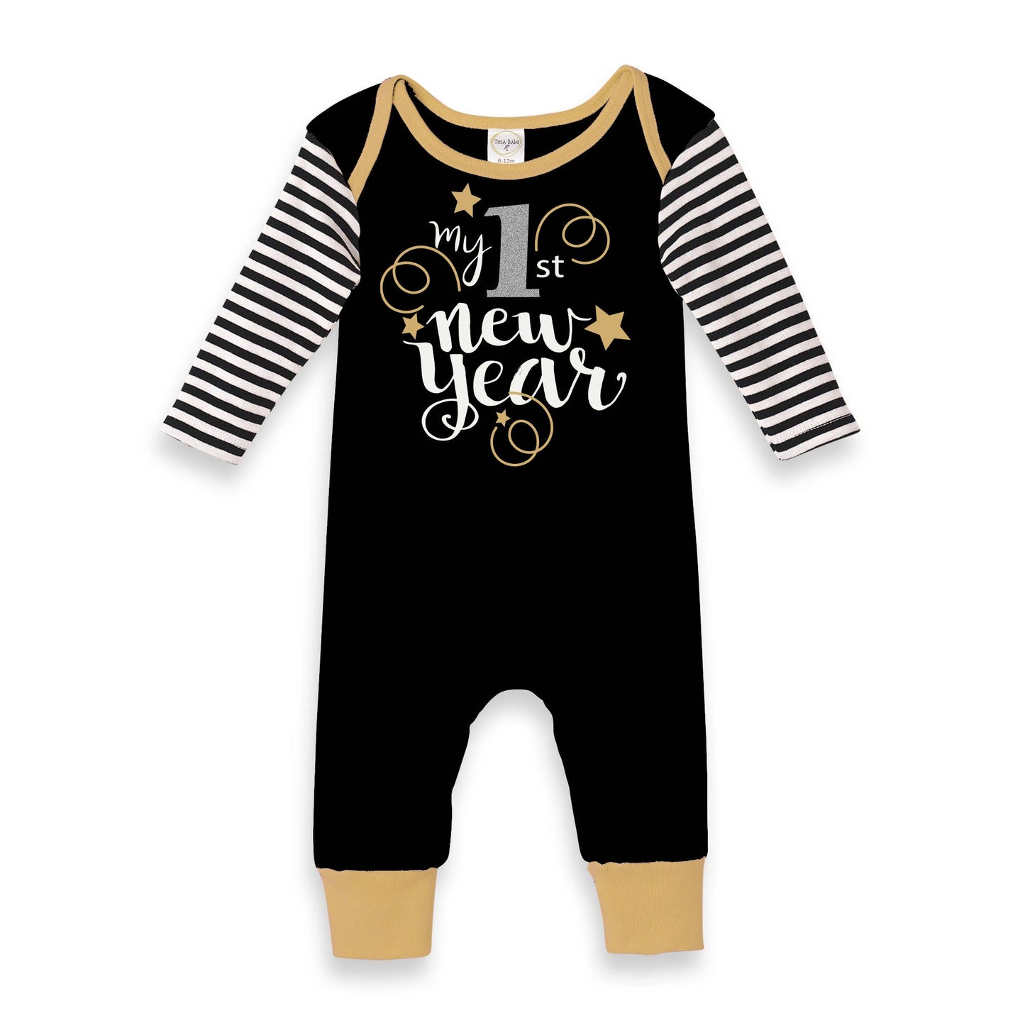 Baby's "My 1st New Year" Cotton Romper