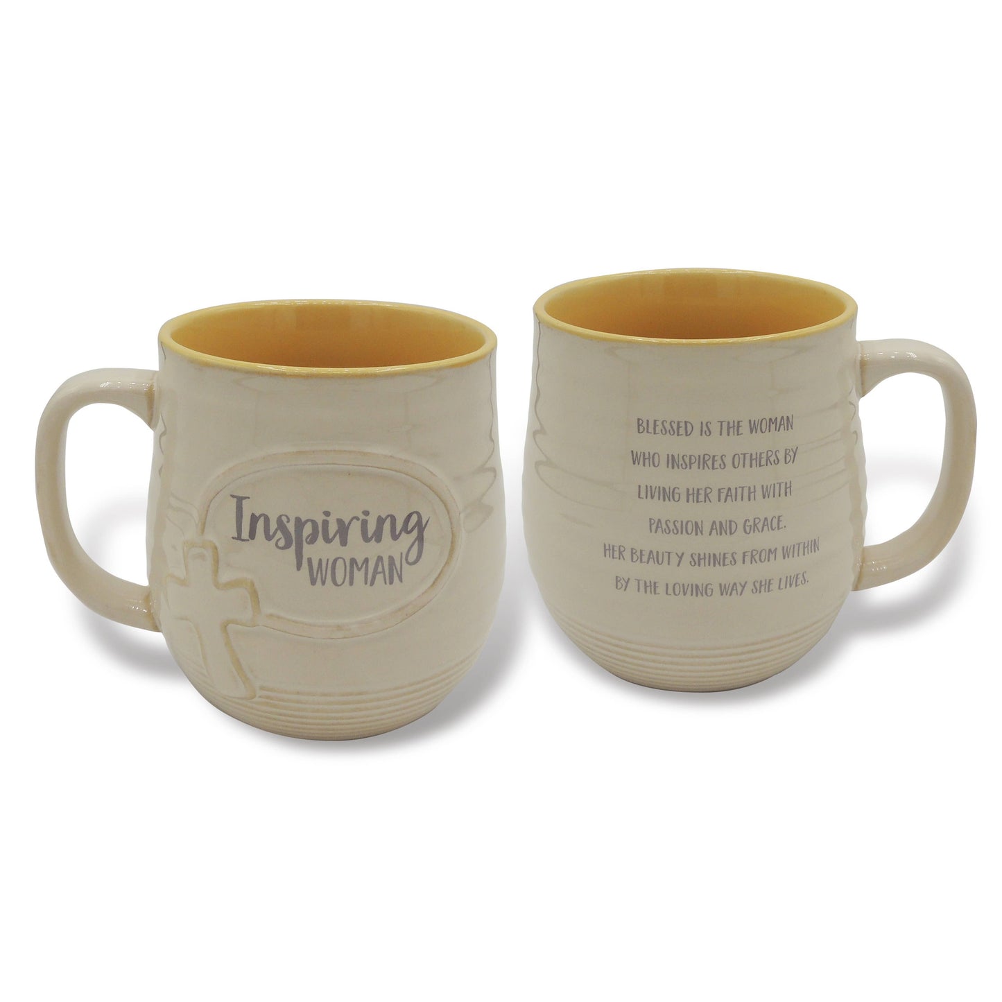 Inspiring Woman Pottery Mug