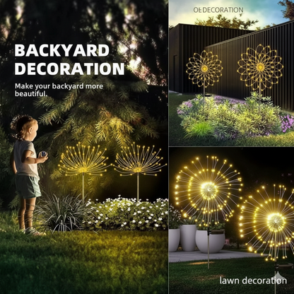 Solar Firework Garden Lights – Outdoor LED Decor