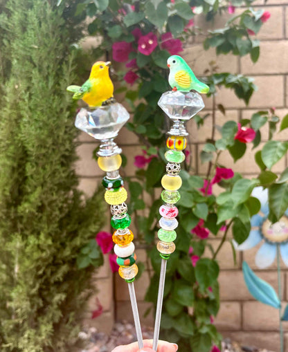 Small Bird Garden and Plant Stakes
