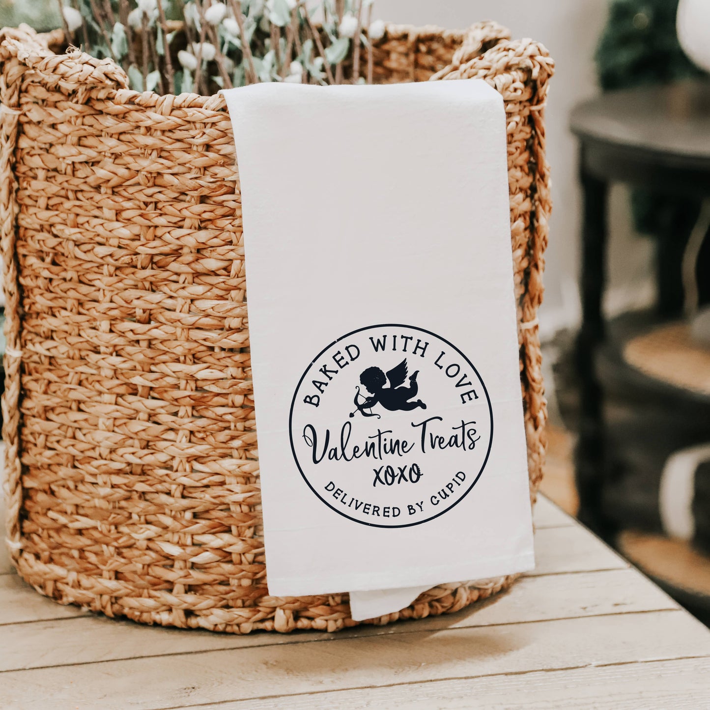 Baked With Love Valentine Treats Towel