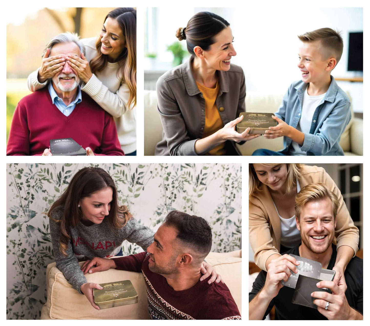Bass Leather Magnetic Money Clip Wallet: Croc Tan