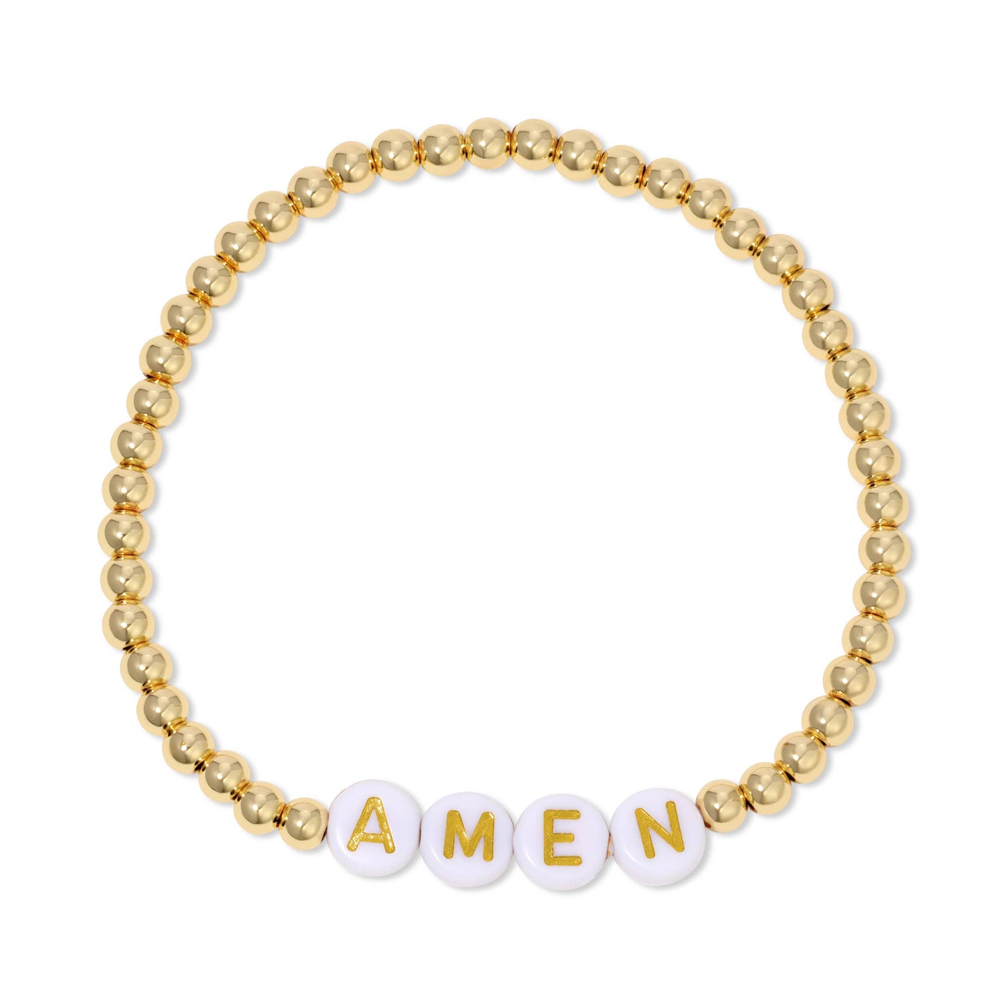 Espléndida pulsera de cuentas Iris - Amén