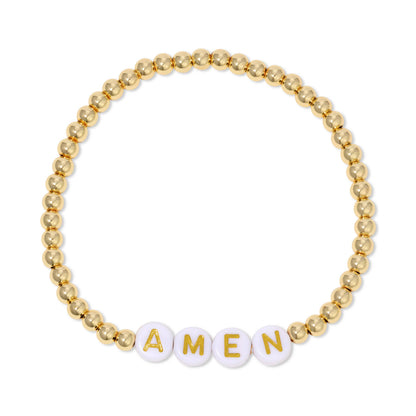 Espléndida pulsera de cuentas Iris - Amén