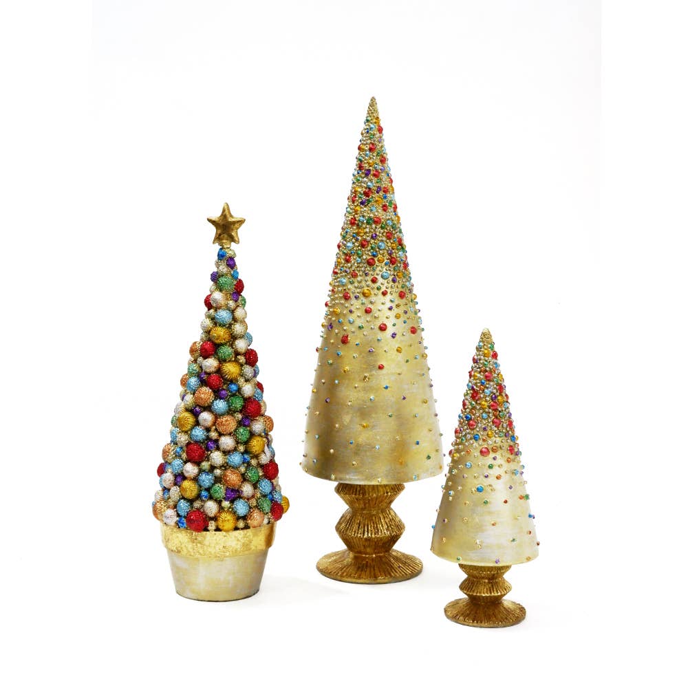 Bedazzled Cone Tree (Prism) ~ Sold Separately
