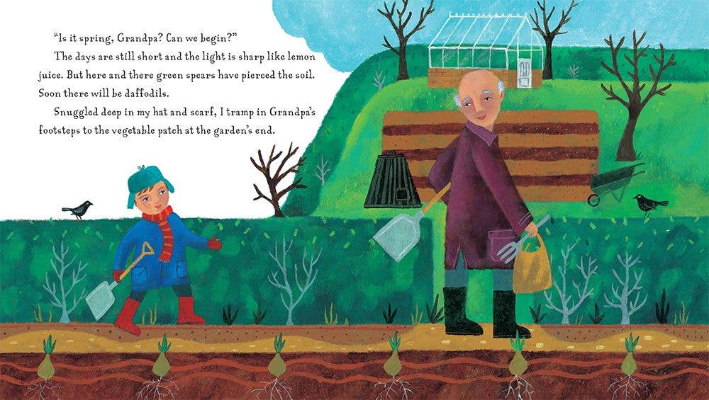 Grandpa's Garden Children's Book