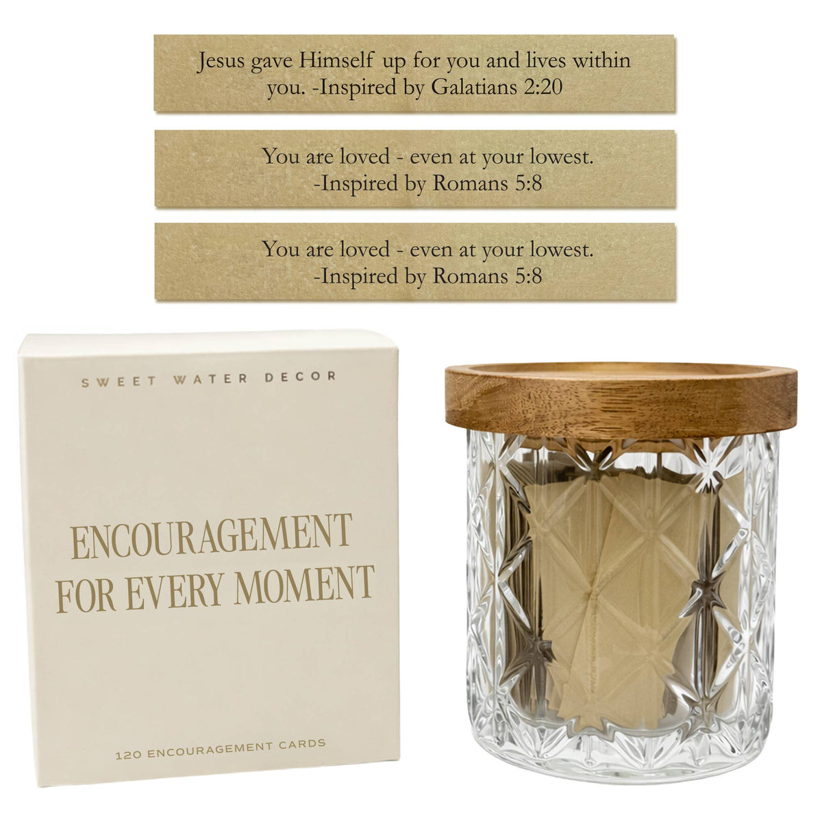 Encouragement Notes Jar - Home Decor & Gifts