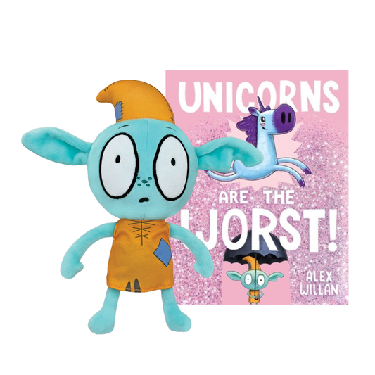 Gilbert the Goblin 10" Plush and hardcover book SOLD SEPARATELY