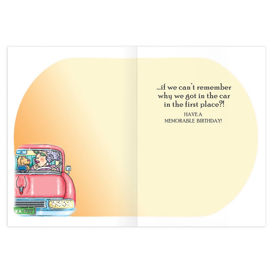 GPS Birthday Card