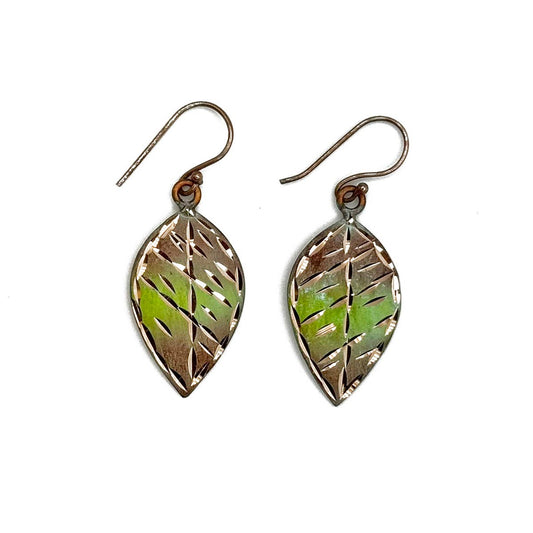Patina Earthy Mosaic Earrings