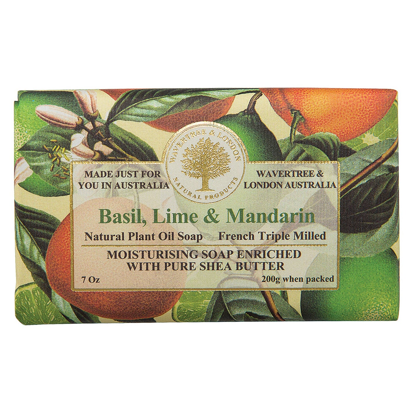 Wavertree &amp; London - Jabones de lujo Wavertree con albahaca, lima y mandarina