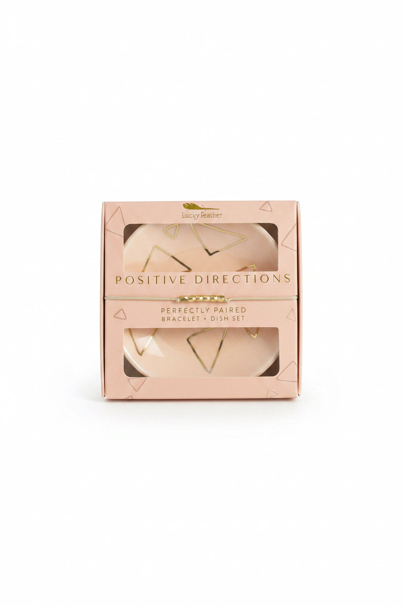 Bracelet Positive Directions - Dish/Card Box
