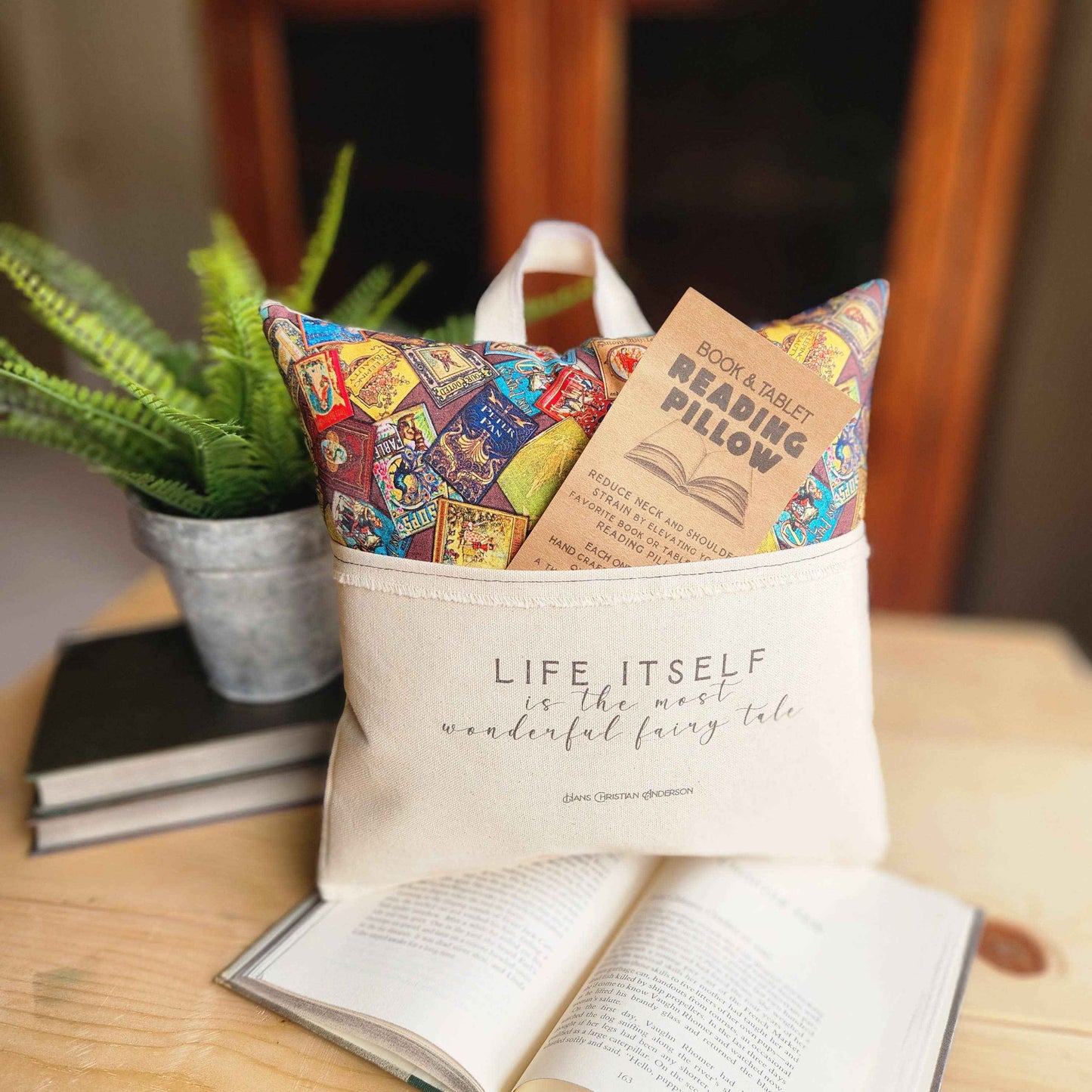 Life Itself..., Reading Pillow, book covers