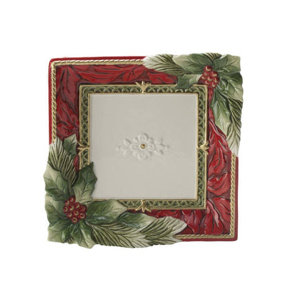 Fitz & Floyd Hldy Hme Snack Tray Spreader Giftbox