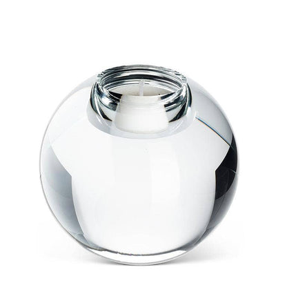 Medium Clear Ball Tealight Holder