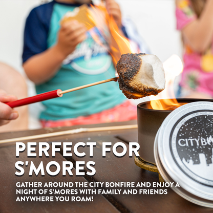 S'mores Night Pack – City Bonfires Portable Fire Pit Kit Set