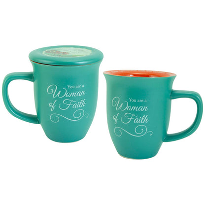 Woman of Faith Coaster Mug