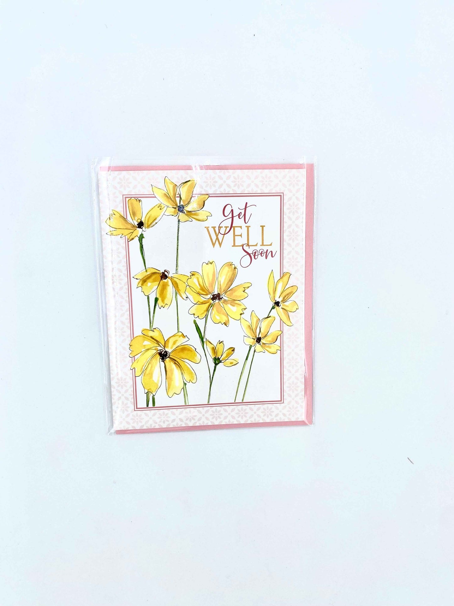 Get Well Soon Yellow Flowers