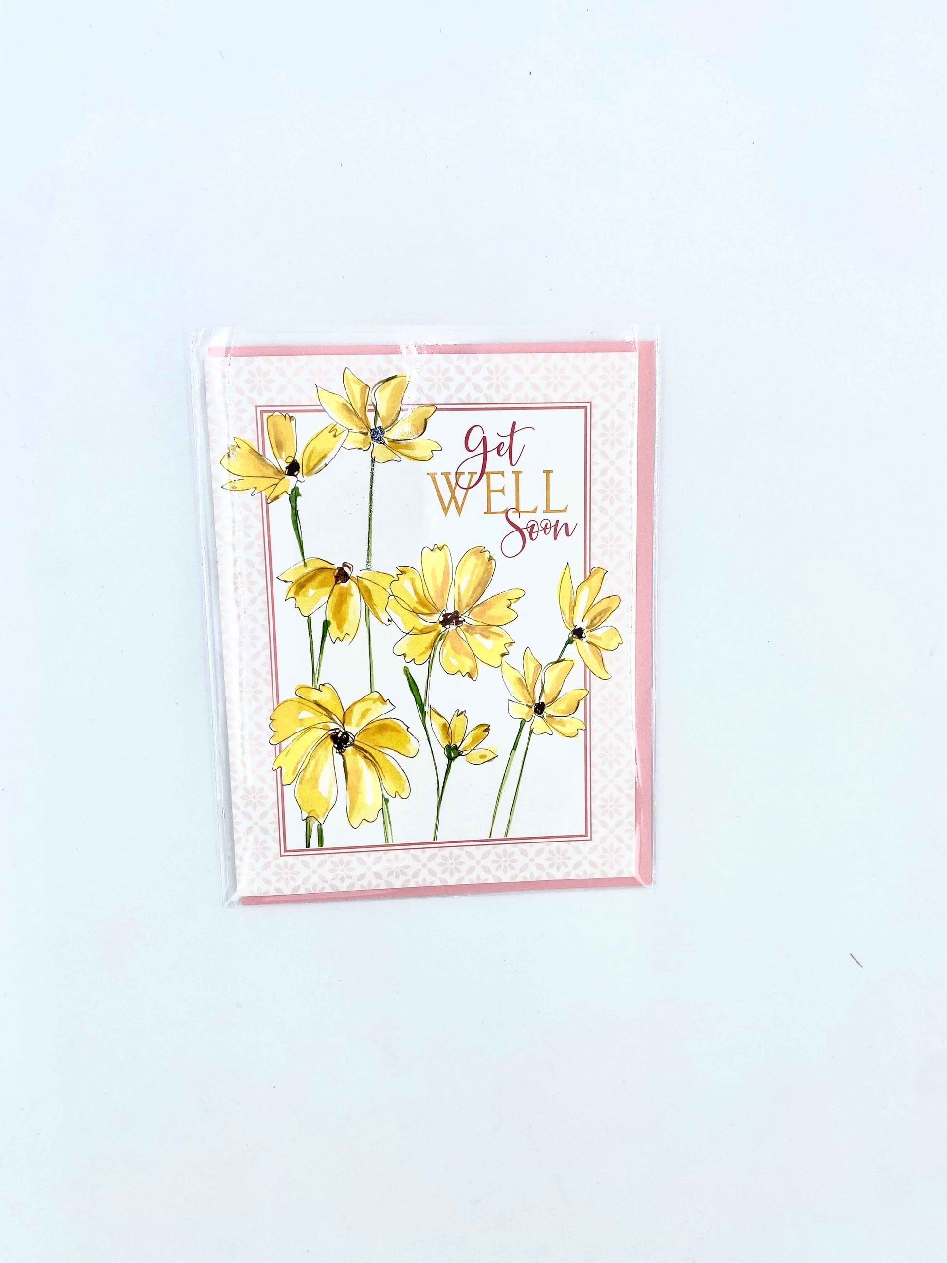 Get Well Soon Yellow Flowers