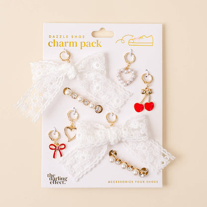Dazzle Shoe Charm Pack-Cherry Twist