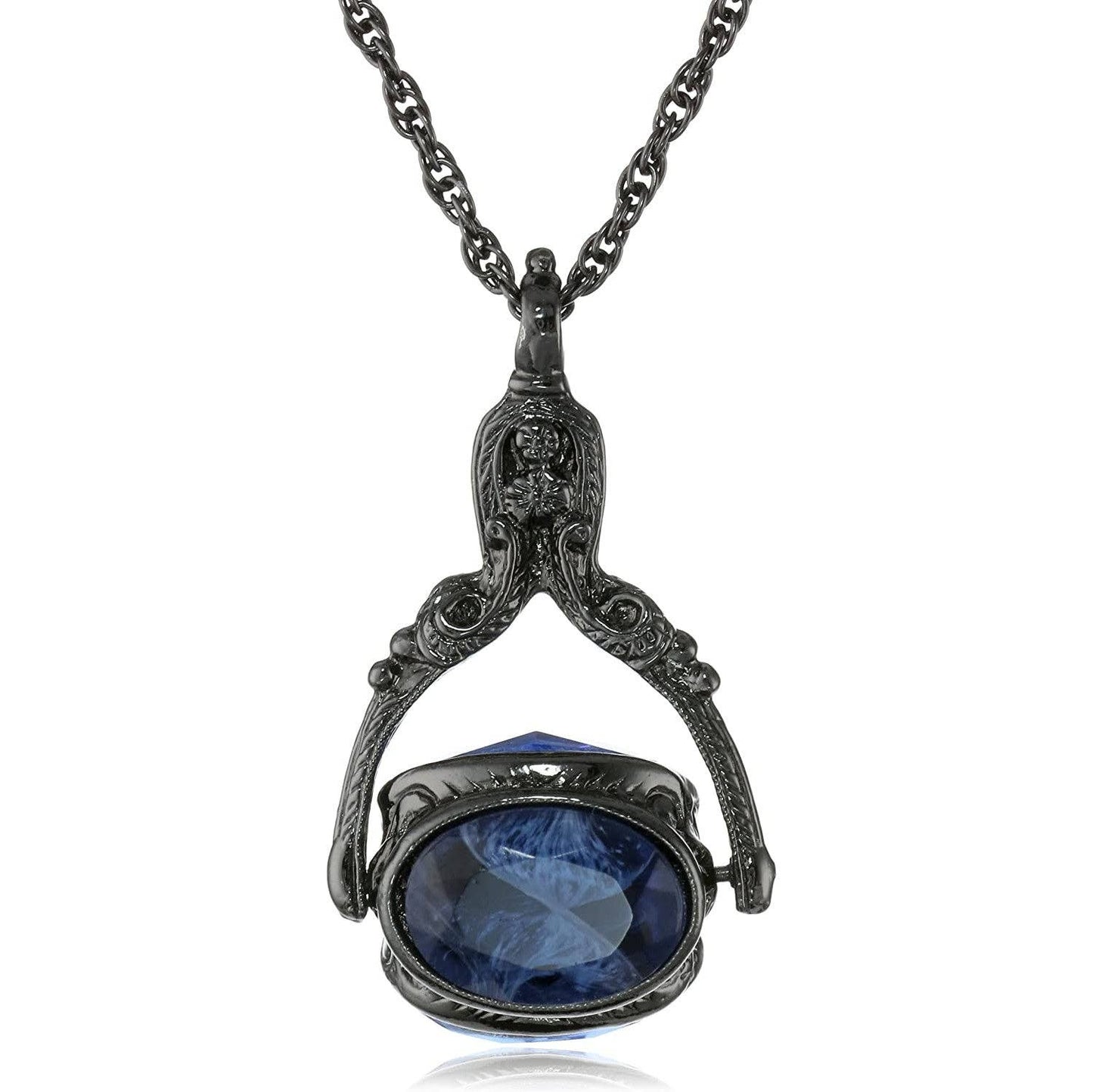 1928 Jewelry - 1928 Jewelry Vintage-Inspired Rotating 3 Sided Crystal