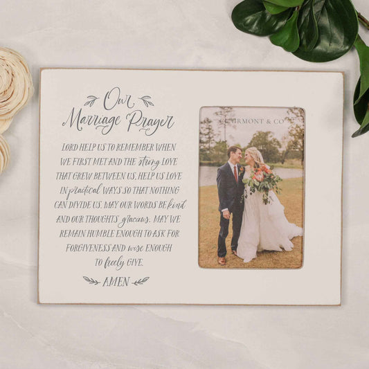 Wedding Gift, Marriage Picture Frame, Gifts for Mr & Mrs