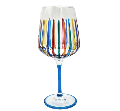 Timeless Multi Spritz Glass - Ventian Glass